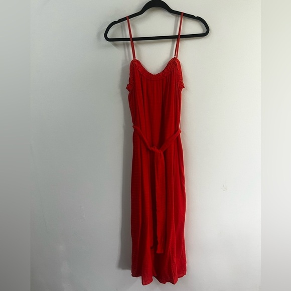 *NEW* Compania Fantastica Tie Waist Midi Dress - Picture 3 of 15